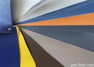 película decorativa del PVC del grueso de 0.10m m para el color sólido de las puertas de la membrana de la cocina