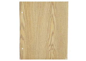 Película decorativa del PVC del efecto de madera 3D para los muebles Matte Finish superficial