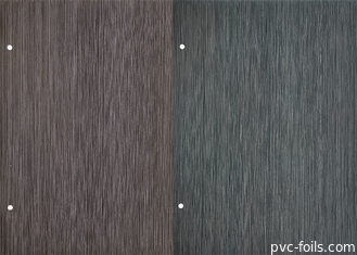 Hoja decorativa del PVC de la prenda impermeable para el grano de madera de película de plástico de los muebles