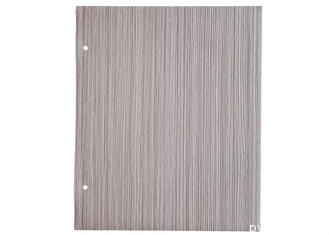 La película decorativa cepillada Formable del PVC de Grey Wood Color para la TV se coloca