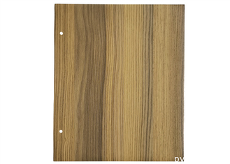 Película de madera del PVC del grano de la laminación para la superficie de la puerta interior decorativa