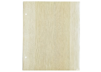 Grueso de madera de encargo de la hoja 0.15m m de los muebles del PVC del color incombustible