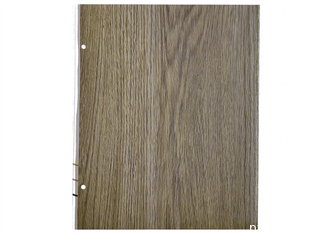 Hoja auta-adhesivo de los muebles del PVC del roble de Moka con la decoración de madera de la superficie del efecto