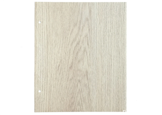 Laminación decorativa de la película del PVC del grano de madera para la superficie interior de los muebles