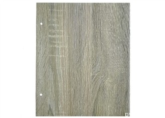Carrete de película de madera del PVC del grano para la superficie interior de los muebles decorativa