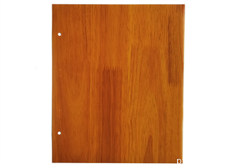 Hoja mate de la puerta de la membrana del PVC del final para la decoración de la superficie de los muebles