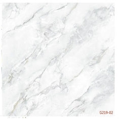 Durabilidad decorativa de la película 0.07mm-0.25m m del PVC del modelo de mármol blanco buena
