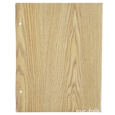 carrete de película decorativo del PVC del modelo de madera de la anchura de 60m m para la laminación del MDF