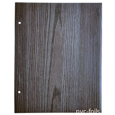 Grueso decorativo del pegamento 0.07mm-0.25m m del grano de madera de la película del PVC de ROHS