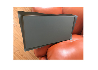 Película decorativa del PVC del color de la antracita de Renolit para envolver el perfil