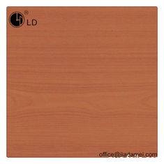 Película decorativa de madera del PVC del color de 0,16 mm para la laminación de puertas de WPC