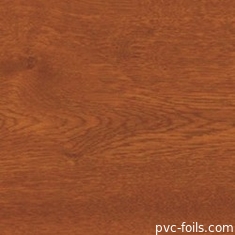Película de laminado de colores de PVC de roble dorado para envoltura de perfiles de ventanas y puertas