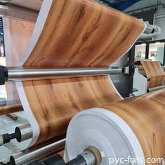 Rollo de papel laminado de muebles de madera para decoración de muebles de interior