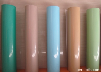 Película de laminación de PVC de diseño brillante y brillante para paneles de PVC de color sólido