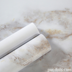 Rollo de película de PVC de alto brillo de 200 micras para cubiertas de ventanas de PVC