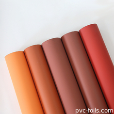 Film decorativo de PVC súper mate de color personalizado con toque suave para puertas de cocina
