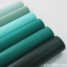 Super Matte PVC membrana de papel en rollos para puertas de gabinetes de cocina