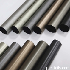 Película autoadhesiva de PVC de color metálico para decoración de muebles de interiores