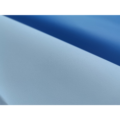 Película decorativa de PVC de color blanco semigrilloso para laminado de rodadura