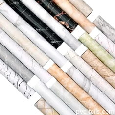 Película de vinilo autoadhesiva de diseño de mármol de alto brillo ️ pegatinas de PVC de primera calidad para envoltura de encimeras