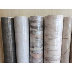 Película decorativa de PVC de efecto mármol para muebles, armarios y paneles de pared diseños personalizables