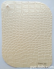 Película decorativa autoadhesiva de PVC de textura de cuero para cubrir muebles