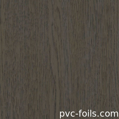 Película decorativa de PVC autoadhesiva de grano de madera contra arañazos para decoración de muebles de oficina