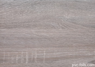 La hoja de los muebles del PVC de las puertas acaba a Matte Wood Grain Interior Decoration