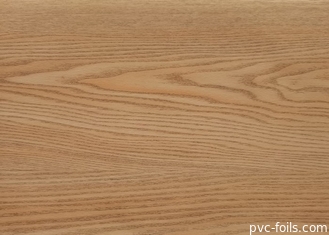 La hoja de la membrana del Pvc 3d del cloruro de polivinilo para los muebles de las puertas grabó en relieve la madera