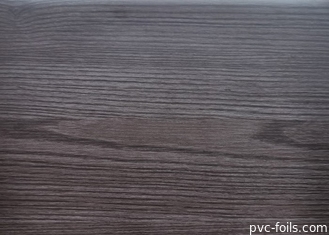 Película decorativa de PVC en relieve colores de madera de nuez para puertas de gabinete