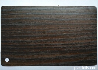 Fabricante de madera del carrete de película de la laminación del Pvc del grano de la nuez los 200m