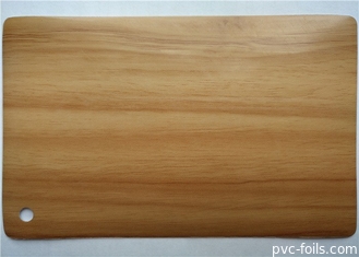 Película decorativa del grano de los muebles de madera del PVC para la laminación del panel de la puerta