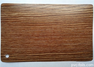 Modelo de madera decorativo 0.6m m del Mdf de Matte Pvc Foil Laminated On
