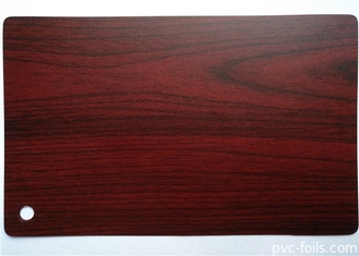 Rollo del vinilo de Matte Pvc Wood Grain Surface adhesivo para el MDF formado