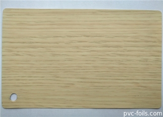 Película decorativa del PVC del mármol de madera del modelo para el embalaje del cartón del rollo de la laminación del MDF