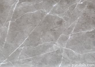hoja decorativa del PVC de 0.10m m para cubrir diseño del mármol de los muebles