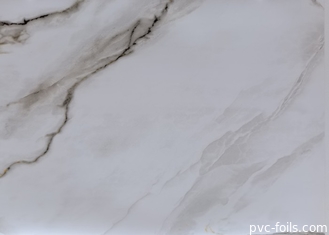 Papel pintado auto-adhesivo de la película de mármol laminada del efecto