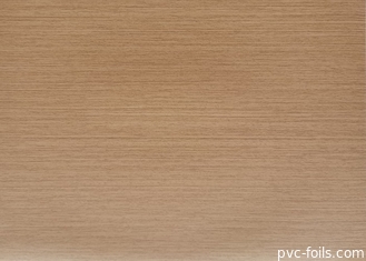 Grabación en relieve impermeable de la textura del grano de madera de la decoración de los muebles de la hoja de la membrana del PVC