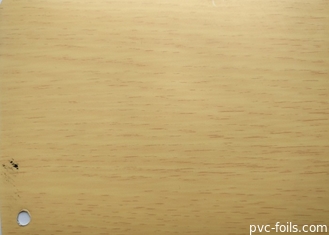 Hoja de madera de la membrana del PVC del color para la decoración de la superficie de los muebles
