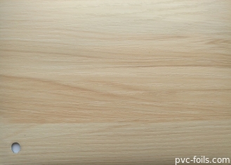 Lámina de PVC de madera de la membrana del grano para la decoración superficial de las puertas del Mdf de la forma