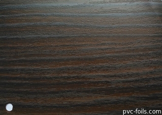 Puerta auta-adhesivo Matte Wood Effect del Pvc de la hoja de los muebles 0.25m m