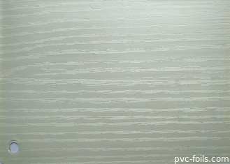 Película decorativa grabada en relieve efecto madera del PVC para la anchura 1260m m de la laminación
