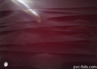 Abrigo puro de la película de los muebles del PVC del colchón para el efecto mate 3D del tablón