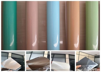 alta película del Pvc del lustre de 0.2m m para la sala de estar de la pared de la cocina del tubo principal de los muebles