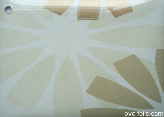 Película auta-adhesivo del PVC del lustre de Oilproof alta para la laminación de hoja