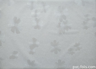 Papel pintado auto-adhesivo del Pvc de la prenda impermeable para la sala de reunión del vinilo de la cocina blanca
