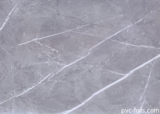Protección blanca del armario de cocina de la película de Grey Marble Effect Self Adhesive