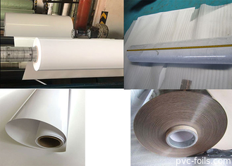 Lámina de PVC presionada membrana blanca para los muebles