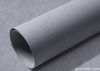 El Pvc laminó la pared casera de la cocina decorativa de la hoja de los muebles de la hoja del cemento