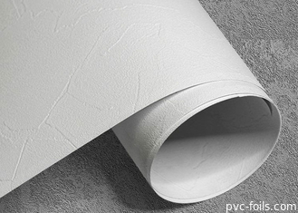 hoja laminada del Pvc de 0.50m m para el modelo del cemento del panel de pared del guardarropa